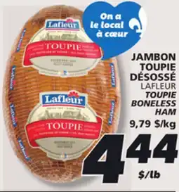 IGA LAFLEUR TOUPIE BONELESS HAM offer