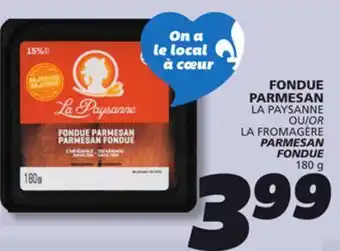 IGA PARMESAN FONDUE offer