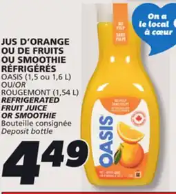 IGA REFRIGERATED FRUIT JUICE offer