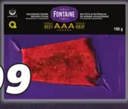 IGA SEASONED INSIDE ROUND STEAK offer