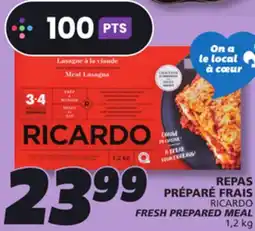 IGA FRESH PREPARED MEAL offer
