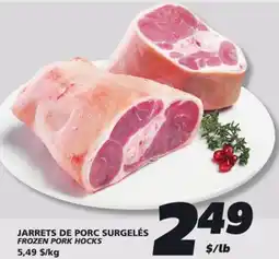IGA FROZEN PORK HOCKS offer