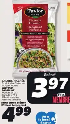 IGA TAYLOR FARMS CHOPPED SALAD KIT offer