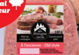 IGA BELLE BRETAGNE COUNTRY STYLE PÂTÉ, RILLETTES, LIVER PÂTÉ OR TERRINE offer