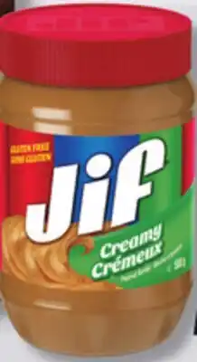 IGA JIF PEANUT BUTTER offer