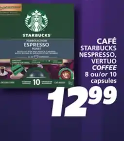 IGA STARBUCKS NESPRESSO COFFEE offer