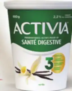 IGA ACTIVIA PROBIOTIC YOGURT offer