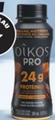 IGA OÎKOS PRO DRINKABLE GREEK YOGURT offer