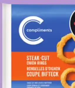 IGA COMPLIMENTS ONION RINGS offer