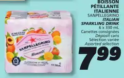 IGA SANPELLEGRINO ITALIAN SPARKLING DRINK offer