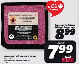 IGA NORTHFORK FRESH LEAN BISON GROUND offer