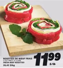 IGA FRESH BEEF ROSETTES offer