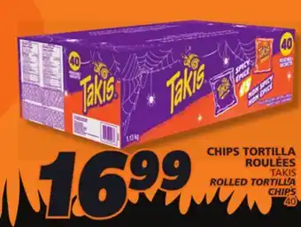 IGA TAKIS ROLLED TORTILLA CHIPS offer