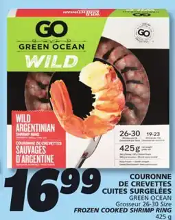 IGA FROZEN COOKED SHRIMP RING offer