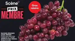 IGA SEEDLESS RED GRAPES offer