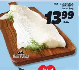IGA COD FILLETS offer