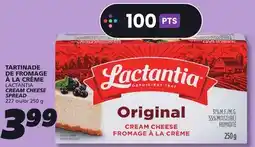 IGA LACTANTIA CREAM CHEESE SPREAD offer