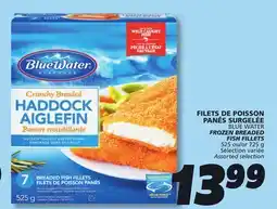 IGA BLUE WATER FROZEN BREADED FISH FILLETS offer