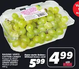 IGA COTTON CANDY GREEN GRAPES offer