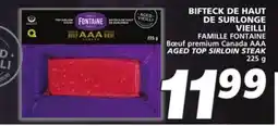 IGA AGED TOP SIRLOIN STEAK offer