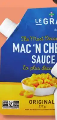 IGA LE GRAND MAC'N CHEESE offer
