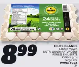 IGA NUTRI WHITE EGGS offer