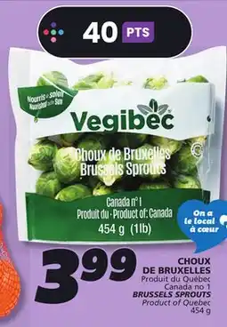 IGA BRUSSELS SPROUTS offer
