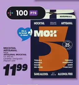 IGA MOX ARTISANAL MOCKTAIL offer