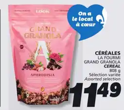 IGA LA FOURMI GRAND GRANOLA CEREAL offer