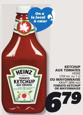 IGA HEINZ TOMATO KETCHUP offer