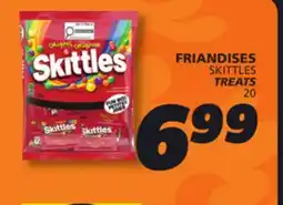 IGA SKITTLES TREATS offer