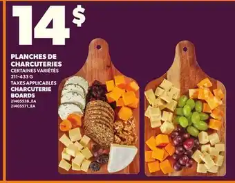 Provigo CHARCUTERIE BOARDS, 211-433 G offer