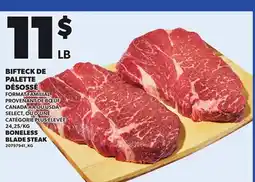 Provigo BONELESS BLADE STEAK offer