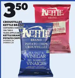 Provigo KETTLE BRAND POTATO CHIPS, 156/198 G offer