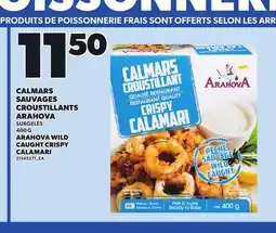 Provigo ARAHOVA WILD CAUGHT CRISPY CALAMARI, 400 G offer