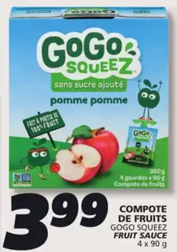 IGA FRUIT SAUCE offer