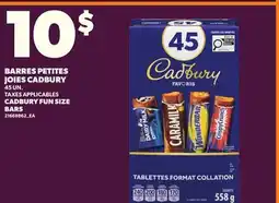 Provigo CADBURY FUN SIZE BARS, 45 UN offer