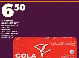 Provigo PC SOFT DRINKS, 12X355 ML offer