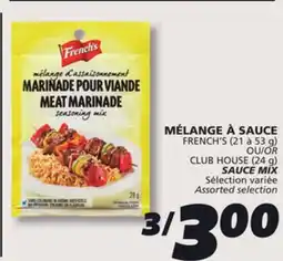 IGA FRENCH'S SAUCE MIX offer