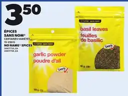 Provigo NO NAME SPICES, 15-250 G offer