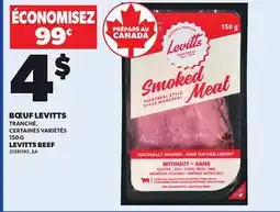 Provigo LEVITTS BEEF, 150 G offer
