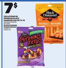 Provigo BLACK DIAMOND CHEESE SNACKS, 252-336 G offer