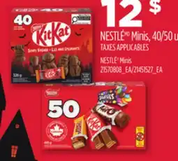 Provigo NESTLÉ MINIS, 40/50 UN offer