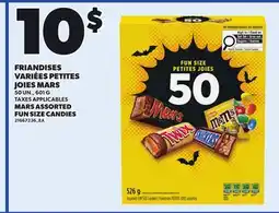 Provigo MARS ASSORTED FUN SIZE CANDIES, 50 UN., 601 G offer