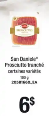Provigo SAN DANIELE PROSCIUTTO TRANCHÉ, 100 G offer