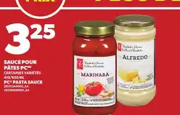 Provigo PC PASTA SAUCE, 410/650 ML offer