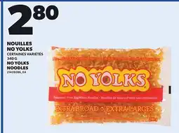 Provigo NO YOLKS NOODLES, 340 G offer
