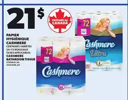 Provigo CASHMERE BATHROOM TISSUE, 24=72 ROULEAUX offer