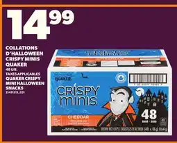 Provigo QUAKER CRISPY MINI HALLOWEEN SNACKS, 48 UN offer
