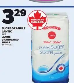 Provigo LANTIC GRANULATED SUGAR, 2 KG offer